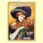 Vintage Song Sheet Cover After While cards