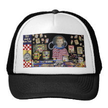 VINTAGE SPACE AGE Trucker Hat