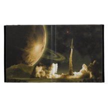 Vintage Space Launch iPad Folio Cases