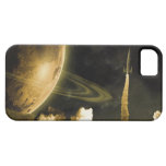 Vintage Space Launch iPhone 5 Case