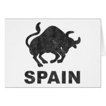 Vintage Spain Greeting Card