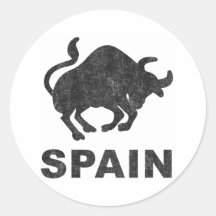 Vintage Spain Stickers