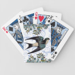 Vintage Sparrow Swirl Bicycle Card Deck