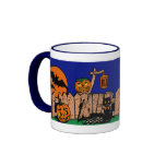 Vintage Spookville Halloween Mug