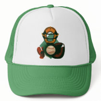 Vintage Sports; Baseball Player, Catcher Mesh Hats