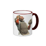 Vintage Sports; Baseball; Puzzled Catcher Mugs