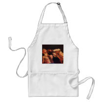 Vintage Sports Boxing Match, Knock Out Punch Aprons