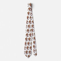 Vintage Sports Boxing Match, Knockout Punch Neck Tie