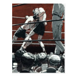 Vintage Sports Boxing, Wrestling in the Ring Post Cards