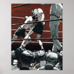 Vintage Sports Boxing, Wrestling in the Ring posters