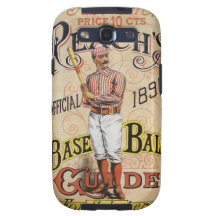 Vintage Sports Reach's Baseball Guide Cover, 1896 Galaxy S3 Covers