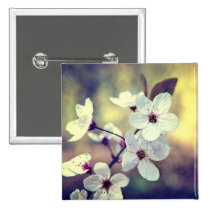Vintage Spring Blossom buttons