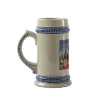 Vintage St. Louis, MO Postcard Mugs, Steins