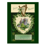 Vintage St. Patrick's Blarney Castle Post Card