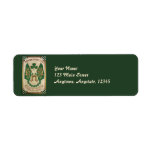 Vintage St. Patricks Day Address Labels