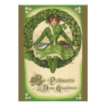 Vintage St. Patrick's Day Greetings Announcements