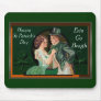 VINTAGE ST. PATRICK'S DAY SHADOW BOX MOUSE MAT