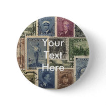 Vintage Stamps Collage