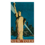 Vintage "Statue of Liberty" New York City Business Card Template