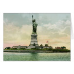 Vintage "Statue of Liberty" Poster. New York. Cards