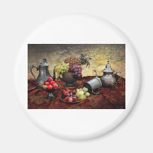 Vintage Still Life Magnets