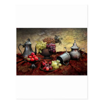 Vintage Still Life Post Card
