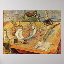 Vintage Still Life, Vincent van Gogh Impressionism Posters