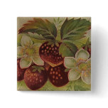 Vintage Strawberries Pin