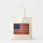 Vintage Style American Flag Patriotic Design Bag