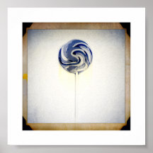 VINTAGE STYLE LOLLIPOP PHOTOGRAPH POSTER