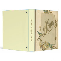vintage style photo album binder