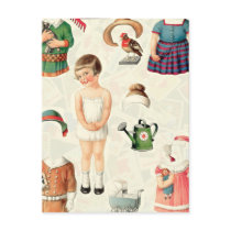 VINTAGE SUPREME PAPER DOLLS SWEETIE POST CARDS