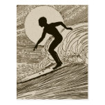 Vintage Surfing Post Cards