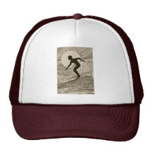 Vintage Surfing Trucker Hats