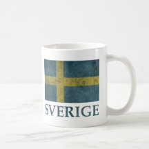 Vintage Sweden Mug