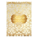 Vintage Sweet 16/ princess/pearl damask Personalized Invite