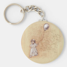 Vintage Sweet Girl Keychain
