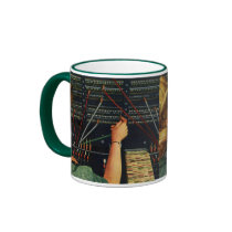 Vintage Switchboard Operator Mugs