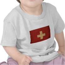 Vintage Switzerland Flag T-shirt