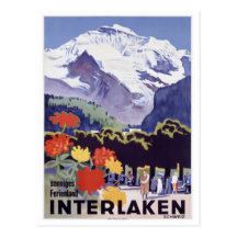 Vintage Switzerland - Postcards