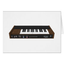 Vintage Synthesizer: 3D Model: Card