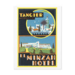 Vintage Tangier, Morocco El Minzah Hotel postcards