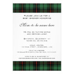 Vintage Tartan, Davidson Modern Baby Shower Invite