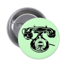 Vintage Telephone Buttons