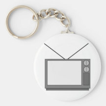 Vintage Television Key Chains
