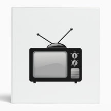 Vintage Television Vinyl Binders