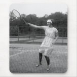 Vintage Tennis Outfit, 1920s mousepads