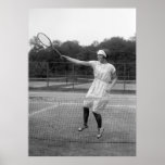 Vintage Tennis Outfit, 1920s Print