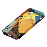 Vintage Tennis, Sports, Travel Poster, Monte Carlo iPhone 5 Covers