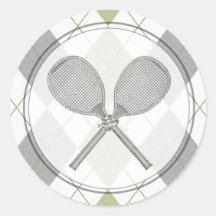 Vintage Tennis Sticker